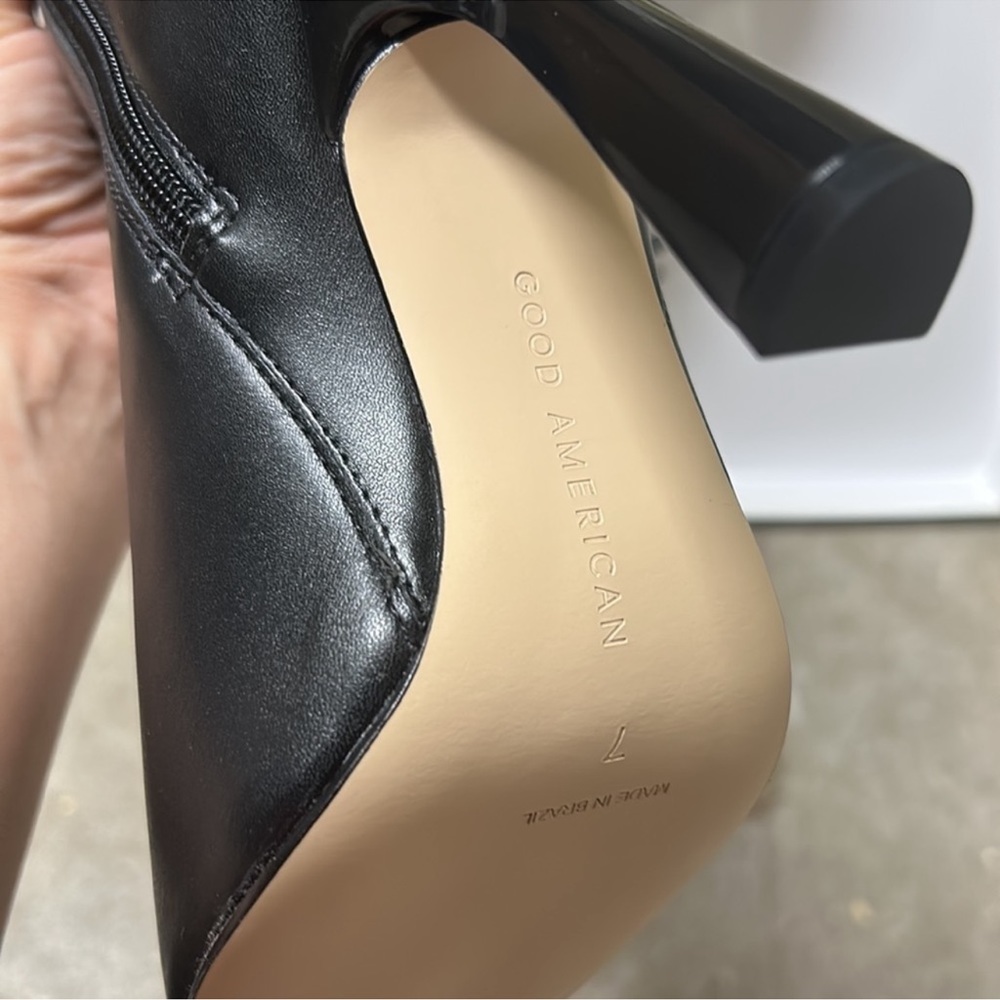 GOOD AMERICAN Karla Over The Knee Boots New in Box - Picture 5 of 6
